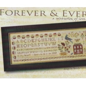Forever and Ever Cross Stitch Chart by Brenda Gervais (With Thy Needles and Thread)