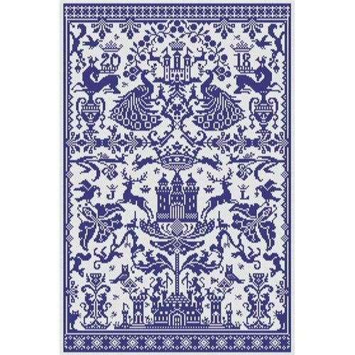 Turretz Cross Stitch Chart by Long Dog Samplers