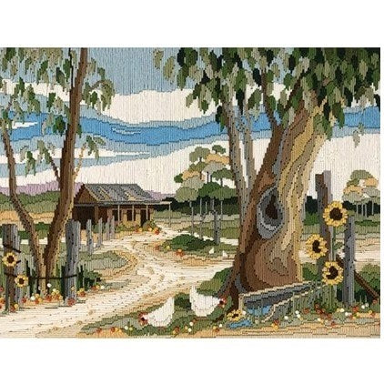 Homestead Long stitch by Country Threads