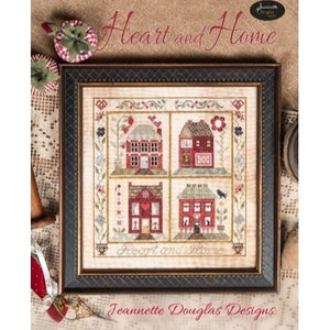 Heart and Home Cross Stitch Chart by Jeanette Douglas Designs