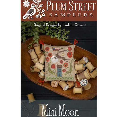 Mini Moon Cross Stitch Chart by Plum Street Samplers