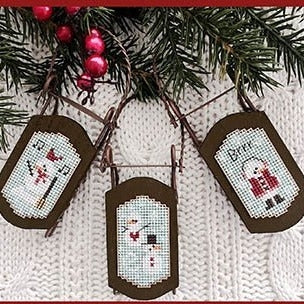 Snow Buddies Cross Stitch Chart by Little House Needleworks