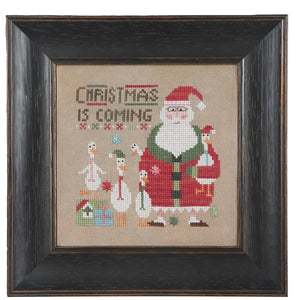 Wee Santa 2025 Cross Stitch Chart by Heart in Hand