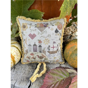 Give Thanks Always Pincushion Cross Stitch Kit