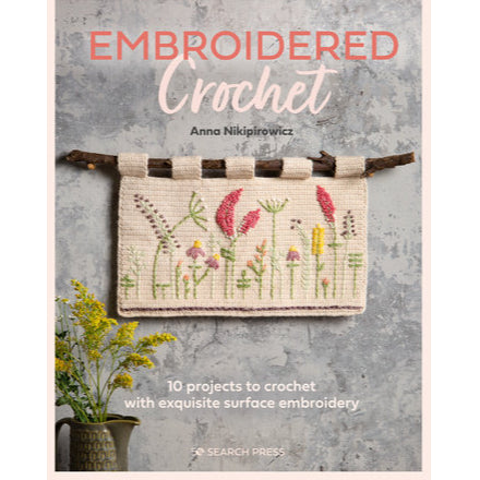 Embroidered Crochet by Anna Nikipirowicz