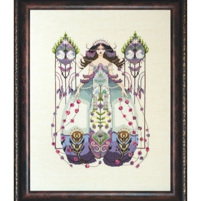 The Muse Cross Stitch Chart by Mirabilia