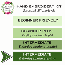 Forest Snail Intermediate Embroidery Kit by Jessica Long Embroidery