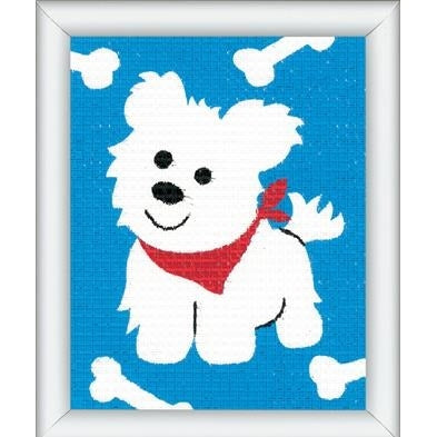 A Little Dog Tapestry Kit by Vervaco (4 Creative Kids)