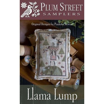 Llama Lump Cross Stitch Chart by Plum Street Samplers