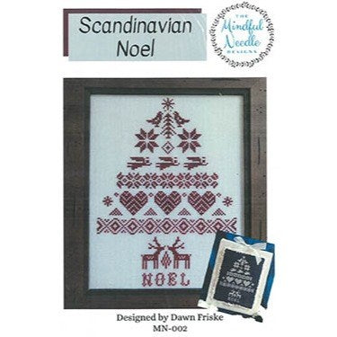 Scandanavian Noel Cross Stitch Chart by Mindful Needle