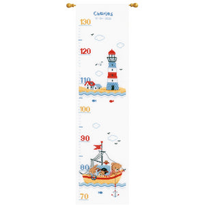 Sailing Boat Growth Chart by Vervaco  PN-00169272