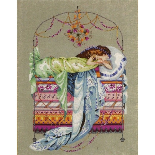 Sleeping Princess Cross Stitch by Mirabilia