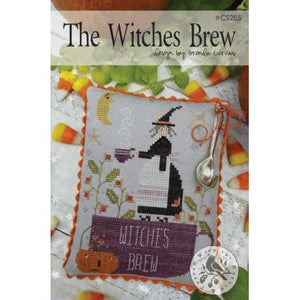 The Witches Brew Cross Stitch Chart by Brenda Gervais (With Thy Needle & Thread)