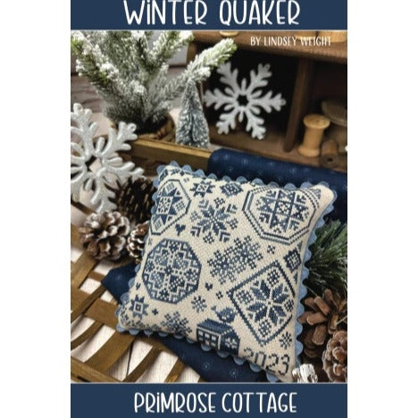 Winter Quaker Cross Stitch Chart by Primrose Cottage Stitches