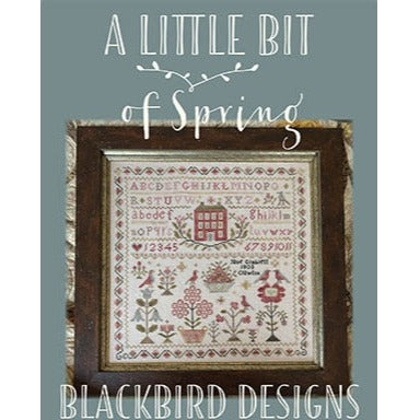 A Little Bit of Spring Cross Stitch Chart by Blackbird Designs