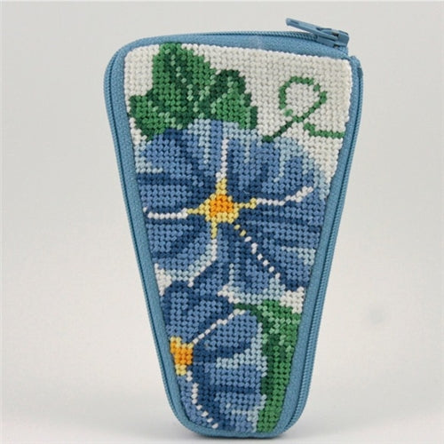 Morning Glories Stitch & Zip Scissor Case by Alice Peterson Co