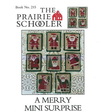 A Merry Mini Surprise Cross Stitch Chart by The Prairie Schooler