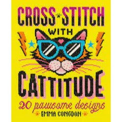 Cross Stitch with Catitude by Emma Congdom