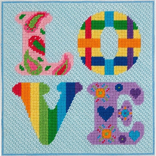 Love Canoodles Needlepoint Kit by Alice Peterson Co