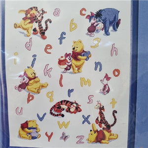 Winnie et Friends ABC Counted Cross Stitch Kit by Royal Paris