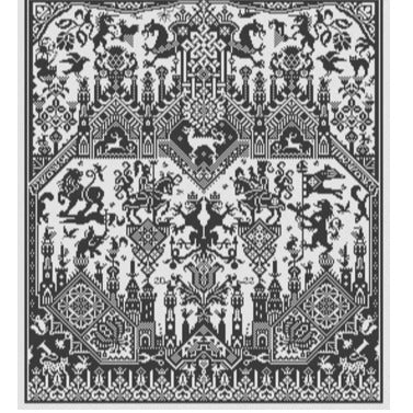 The Land of Cockayne Cross Stitch Chart by Long Dog