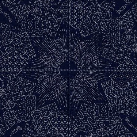 Sashiko Cloth Kaleidoscope