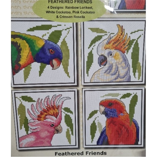Feathered Friends Cross Stitch Chart by Country Threads