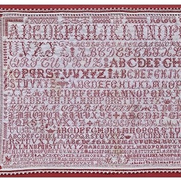 Marquoir de Marie Andree Cross Stitch Chart by Reflets de Soie