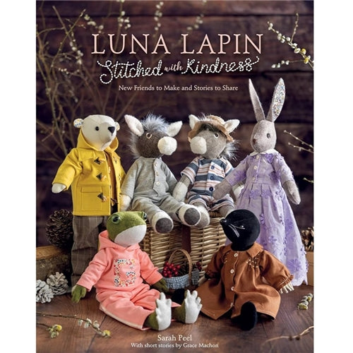 Luna Lapin Stitched with Kindness by Sarah Peel