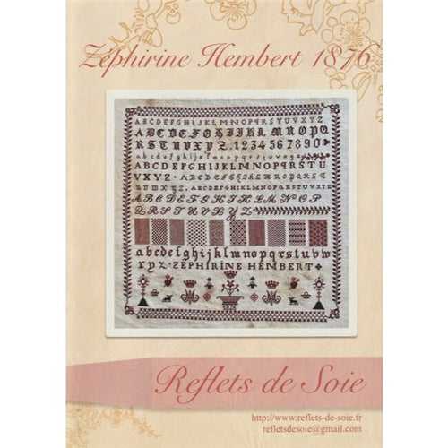 Zephirine Hembert 1876 Cross Stitch Chart by Reflets de Soie