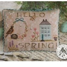 Welcome Spring Cross Stitch Chart by With Thy Needle and Thread (Brenda Gervais)