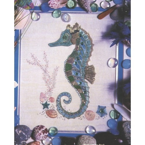 Seahorse Embroidery Kit by Rajmahal