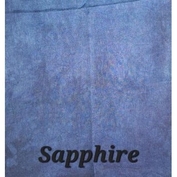 32CT Fiber on a Whim Hand Dyed Belfast Linen Fat Quarter Yard Sapphire