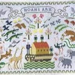 Noah's Ark Cross Stitch Kit by Danish Handcraft Guild