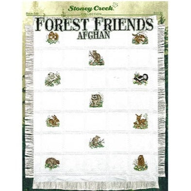 Forest Friends Afghan Cross Stitch Booklet by Stoney Creek