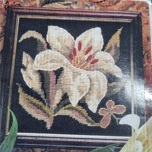 Lily Needlepoint Kit by Glorafilia