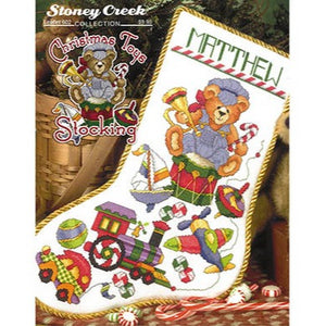 Christmas Toys Stocking Cross Stitch Chart by Stoney Creek