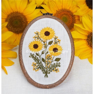 Freya Hoop Embroidery Kit by Hannah Burbury