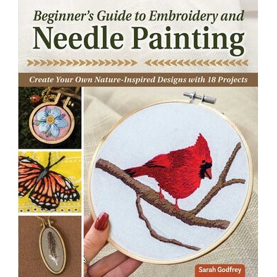 Beginner's Guide to Embroidery and Needle Painting by Sarah Godfrey
