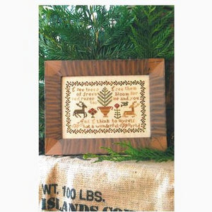 I See Trees of Green Cross Stitch Chart by Heartstring Samplery
