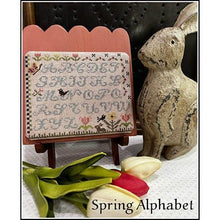Spring Alphabet Cross Stitch Chart by The Scarlett House