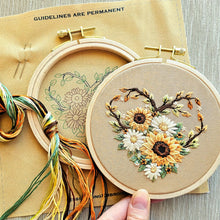 "Fall in Love" Embroidery Kit  by Jessica Long Embroidery