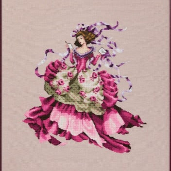 Pretty In Pink Cross Stitch Kit by Mirabilia
