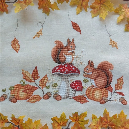Autumn Melody Cross Stitch Chart by Serenita di Campagna