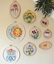 Organza Hoop Art by Sarah Godfrey