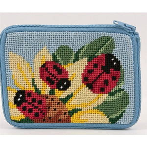 Ladybugs Stitch & Zip Coin Purse by Alice Peterson Co