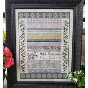 French Garden Cross Stitch Chart by Shakespeare's Peddler