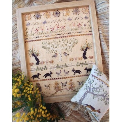 Two from Tasmania cross stitch chart by Mojo Stitches