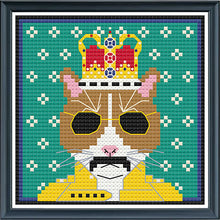 Freddie Meowcury - The Meow the Merrier Cross Stitch Chart by Lizzy Dabczynski-Bean of The Stitch People