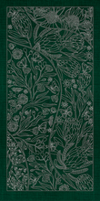Australian Native Flowers 8 Panel by Sashiko Australia